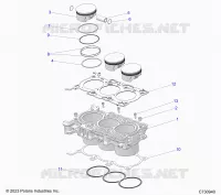 CYLINDER AND PISTON