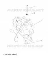 DRIVE TRAIN, FRONT GEARCASE