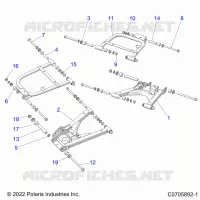 REAR SUSPENSION CONTROL ARMS