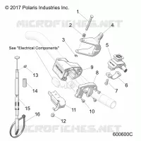 ENGINE, THROTTLE  CONTROL ASM.