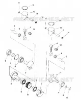 PISTON AND CRANKSHAFT SPRINT E/S (4914151415025A)