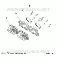 ENGINE, REED VALVE AND THROTTLE BODY ADAPTOR