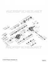 DRIVE TRAIN, MAIN GEARCASE INTERNALS