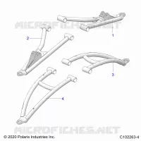 FRONT SUSPENSION A-ARMS