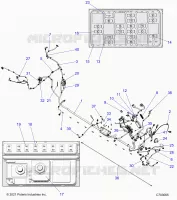 ELECTRICAL, WIRE HARNESS, CHASSIS, PREMIUM