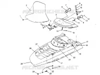 HOOD ASSEMBLY 440 0952760, 440 SKS 0952560,  AND EUROPEAN 440 SKS E952560 (4929032903A012)