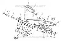 FRONT TORQUE ARM (TOURING) TRAIL TOURING 0972262 AND EUROPEAN TRAIL TOURING (4938313831C007)