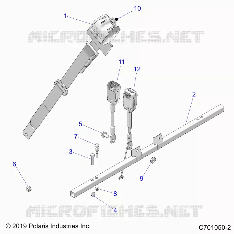 SEAT MOUNTING AND BELTS