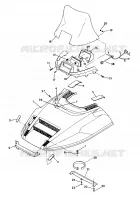 HOOD ASSEMBLY  INDY LITE GT (4921342134005A)
