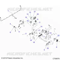 ELECTRICAL, WIRE HARNESS COMPONANTS- R21RSF99AK (C700676)