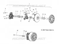 DRIVE TRAIN, CLUTCH, PRIMARY
