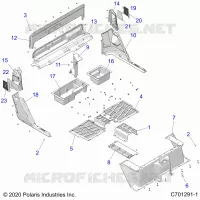 FLOOR, REAR