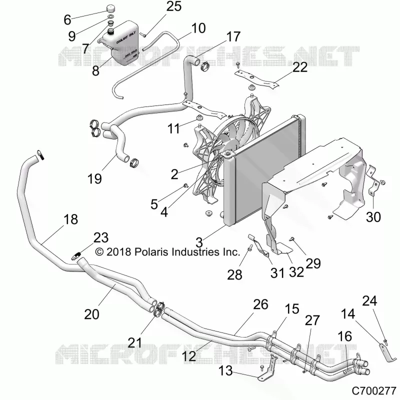 ENGINE, COOLING SYSTEM