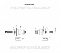 DRIVE SHAFT, FRONT