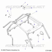 CHASSIS, CAB FRAME ACCESSORIES