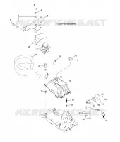 FUEL TANK AND CARBURETOR MOUNTING