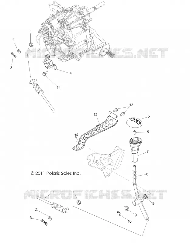 DRIVE TRAIN, GEAR SELECTOR
