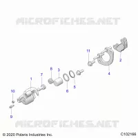 FRONT BRAKE CALIPER