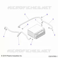 ELECTRICAL, BATTERY CABLES