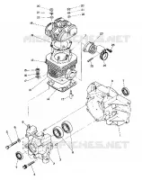CRANKCASE AND CYLINDER (STAR) (4910951095019A)