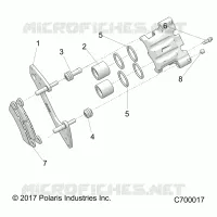 FRONT BRAKE CALIPER