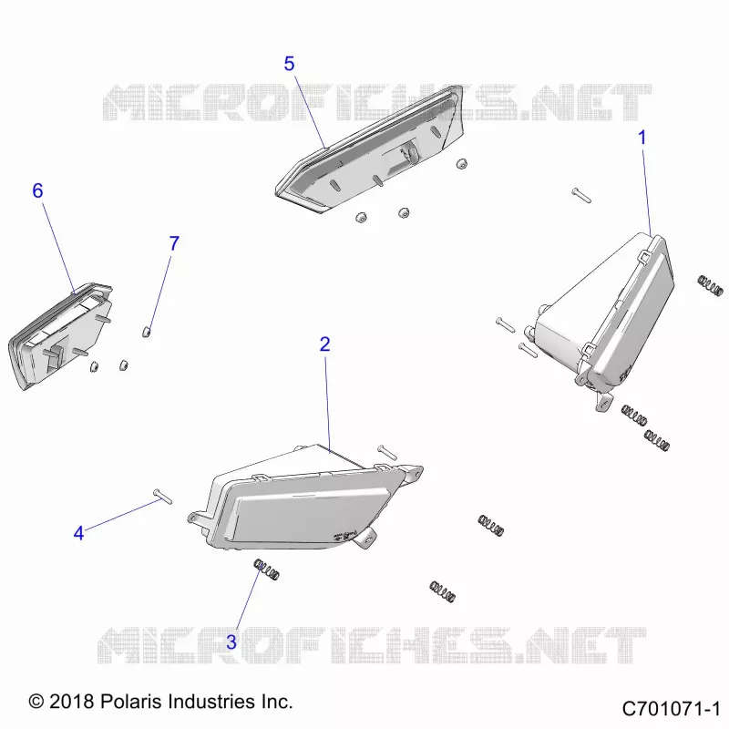 ELECTRICAL, HEADLIGHTS AND TAILLIGHTS
