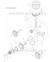 ENGINE, CRANKSHAFT AND PISTON
