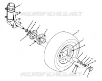 FRONT WHEEL ASSEMBLY TRAIL BLAZER (4919761976015A)