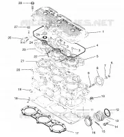CYLINDER XLT RMK 0960956, XLT SKS 0960556 AND EUROPEAN XLT SKS E960556 (4931813181C009)