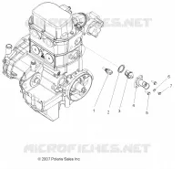 ENGINE, MANIFOLD   THERMOSTAT