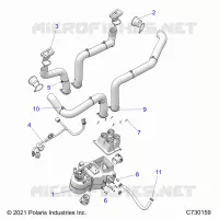 ENGINE, HEATER PREP SYSTEM