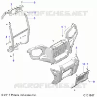 FRONT BUMPER AND MOUNTING
