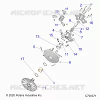 DRIVE TRAIN, PRIMARY CLUTCH