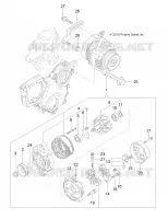 ENGINE, ALTERNATOR
