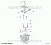 ENGINE, CYLINDER HEAD, CAMS AND VALVES