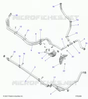 COOLING ROUTING MANIFOLD