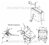 BATTERY BOX 500 EFI 0973774 (4938423842C004)