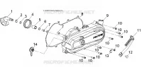 ENGINE, CLUTCH COVER AND KICK START