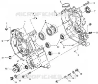 CRANKCASE SPORTSMAN 500 W969244 AND SWEDISH SPORTSMAN 500 S969244 (4936093609D002)