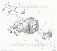 ENGINE, AIR INTAKE MANIFOLD