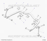 SUSPENSION, FRONT STABILIZER BAR