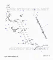 COOLING, HOSE MOUNTING