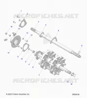 DRIVE TRAIN, JACKSHAFT AND DRIVE SHAFT