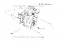 DRIVE TRAIN, GEARCASE MOUNTING