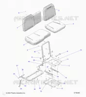 SEAT ASM. AND SLIDER