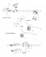 UPPER STEERING   HANDLEBAR ASM.