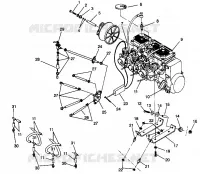 ENGINE MOUNTING 600 XCR 0941667 (4927092709025A)