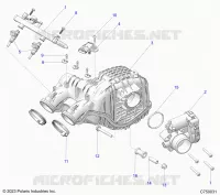 ENGINE, AIR INTAKE MANIFOLD