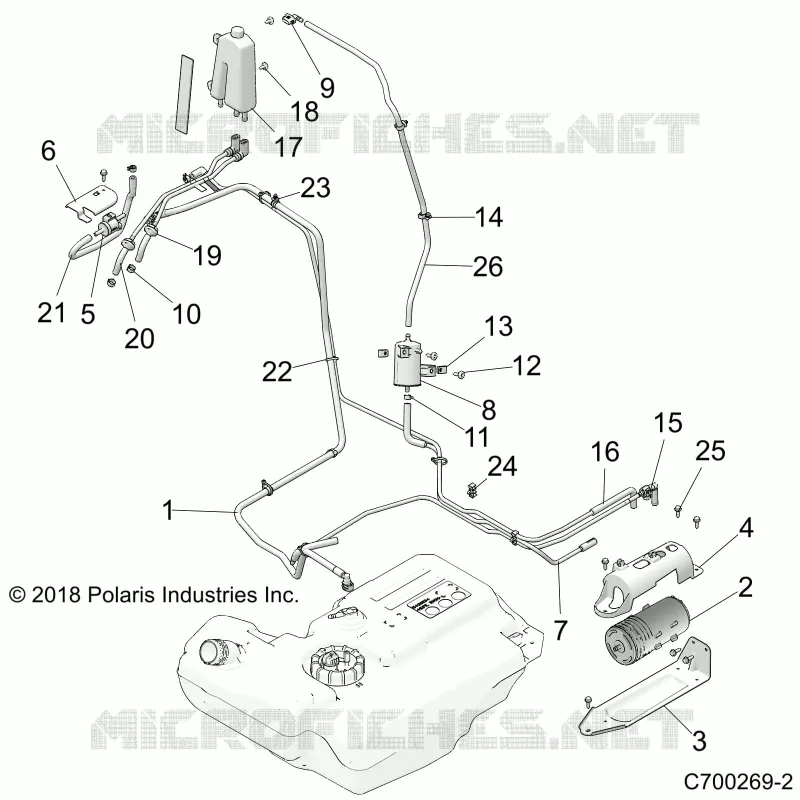 FUEL SYTEMS, FUEL LINES, EVAP