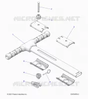 BODY, PASSENGER GRAB BAR